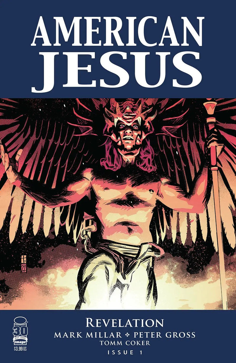 American Jesus Revelation #1 (Of 3) B Tomm Coker Variant (Mr) (10/26/2022) Image