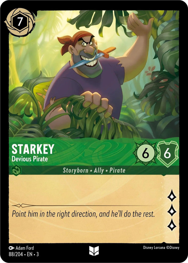 Starkey - Devious Pirate (88/204) - Into the Inklands