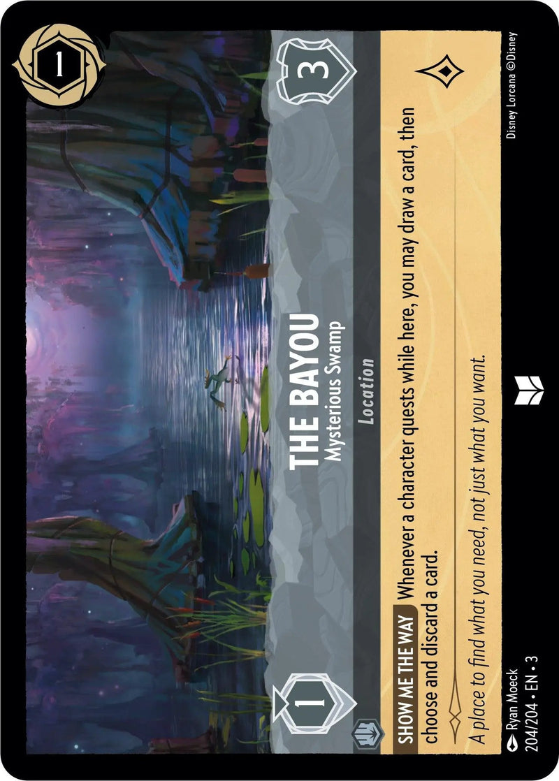 The Bayou - Mysterious Swamp (204/204) - Into the Inklands Cold Foil