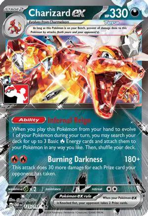 Charizard ex 125/197 - Prize Pack Series Cards Holofoil