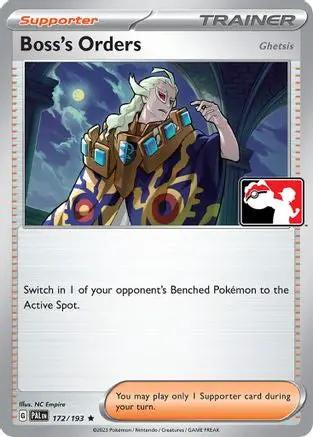Boss's Orders 172/193 - Prize Pack Series Cards Holofoil