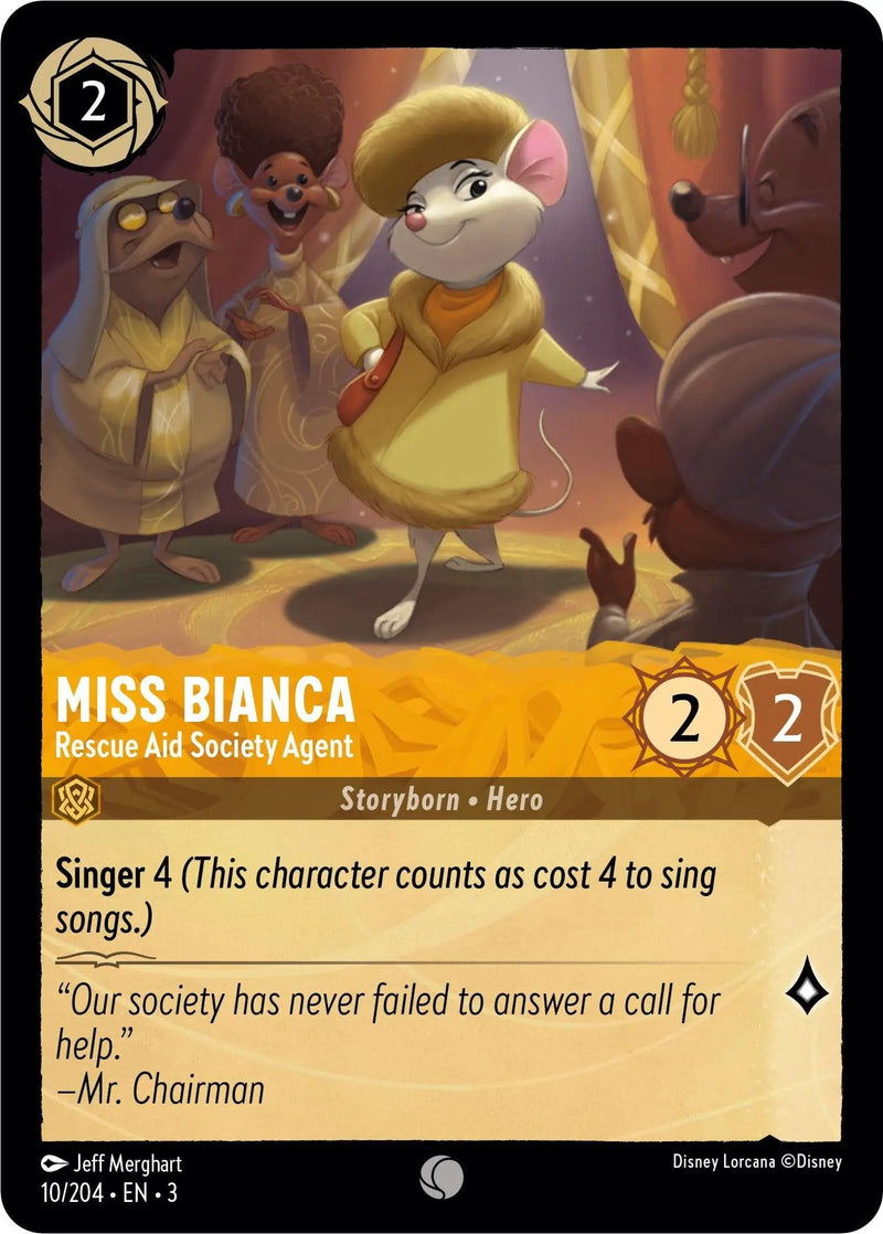 Miss Bianca - Rescue Aid Society Agent (10/204) - Into the Inklands