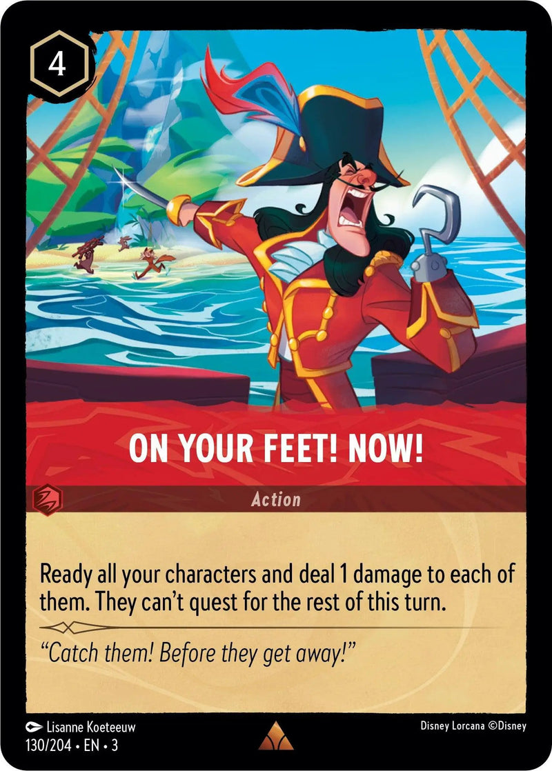 On Your Feet! Now! (130/204) - Into the Inklands Cold Foil