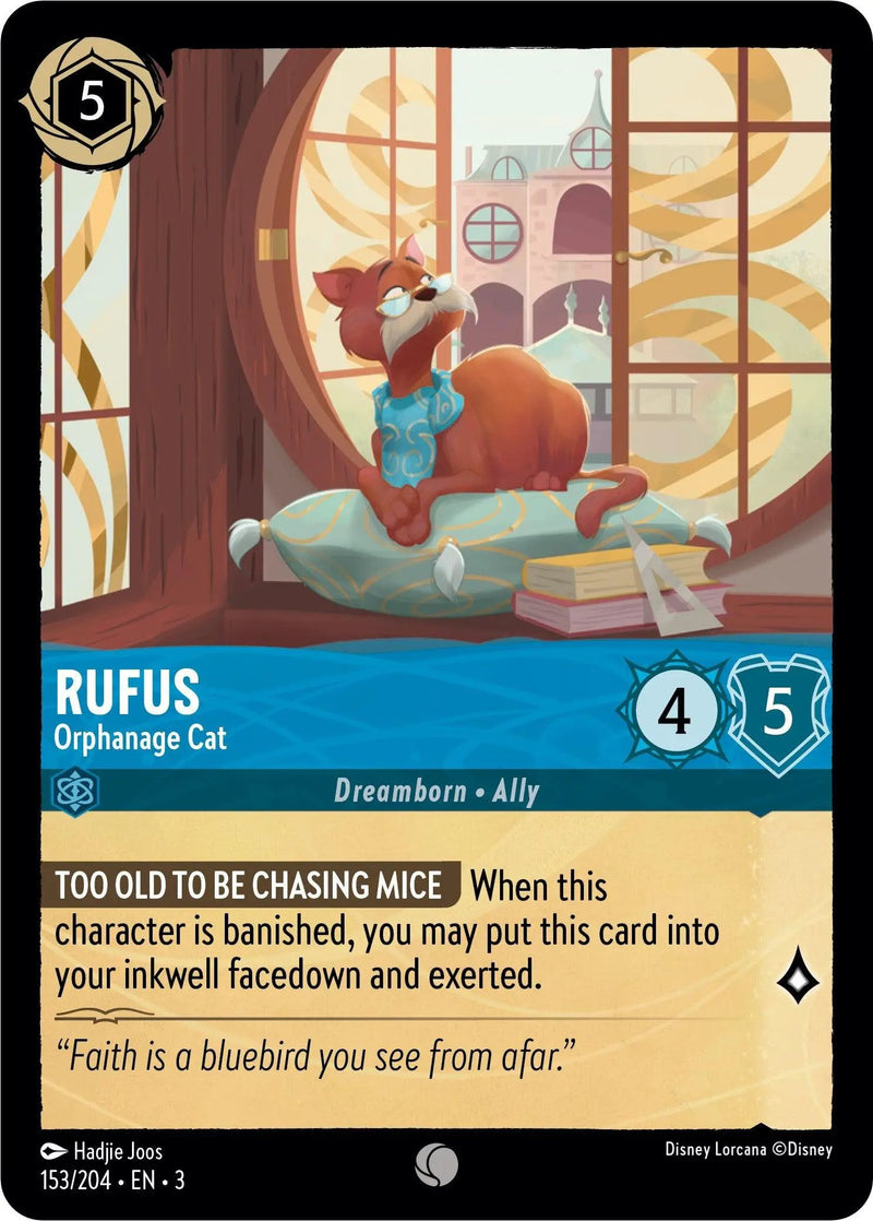 Rufus - Orphanage Cat (153/204) - Into the Inklands