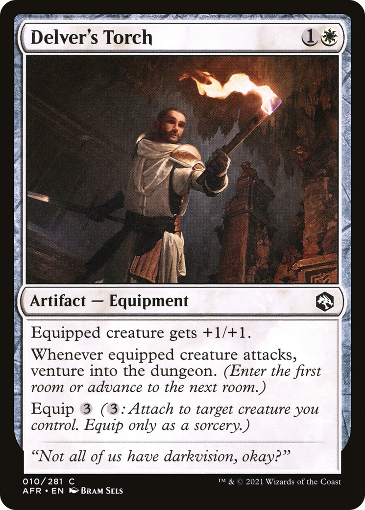Delver's Torch (AFR-010) - Adventures in the Forgotten Realms Foil