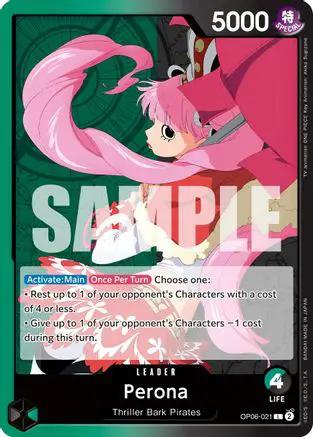 Perona (021) (OP06-021) - Wings of the Captain
