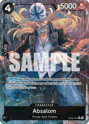 Absalom (Alternate Art) (OP06-081) - Wings of the Captain Foil