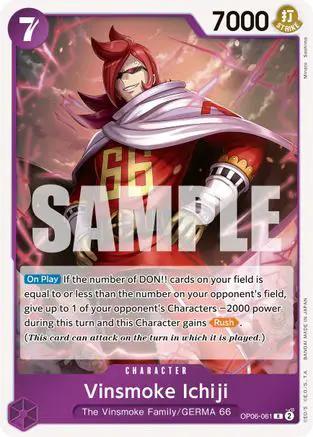 Vinsmoke Ichiji [Wings of the Captain]