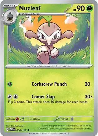 Nuzleaf 004/162 - SV05 Temporal Forces Reverse Holofoil