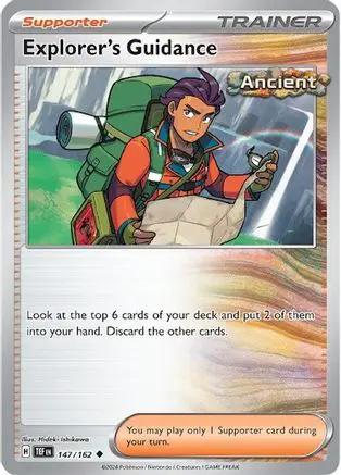 Explorer's Guidance 147/162 - SV05 Temporal Forces Reverse Holofoil