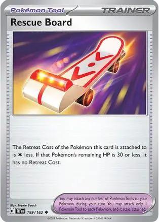 Rescue Board 159/162 - SV05 Temporal Forces Reverse Holofoil