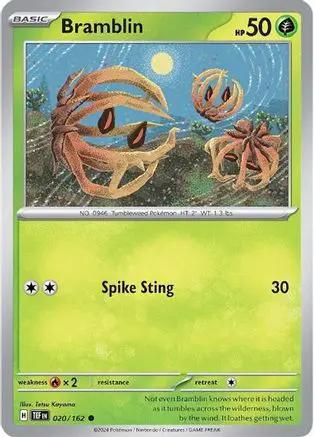 Bramblin 020/162 - SV05 Temporal Forces Reverse Holofoil