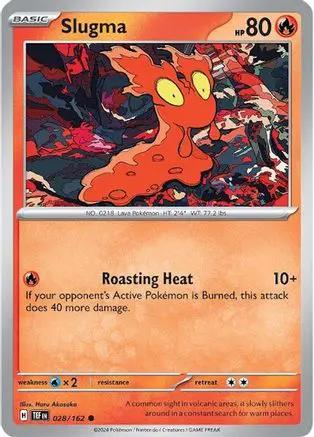 Slugma 028/162 - SV05 Temporal Forces Reverse Holofoil