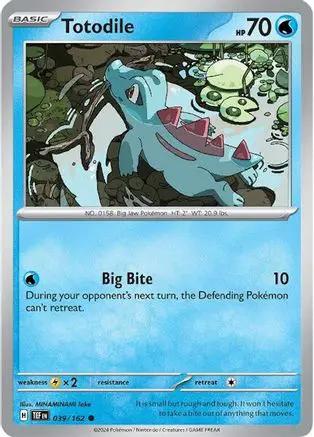 Totodile 039/162 - SV05 Temporal Forces Reverse Holofoil