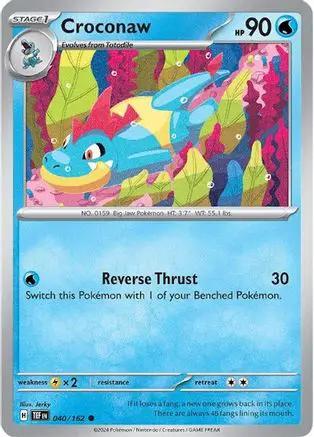 Croconaw 040/162 - SV05 Temporal Forces