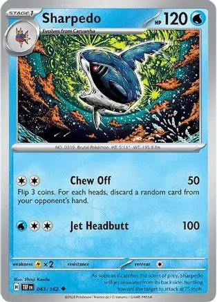 Sharpedo 043/162 - SV05 Temporal Forces