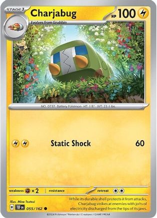 Charjabug 055/162 - SV05 Temporal Forces Reverse Holofoil