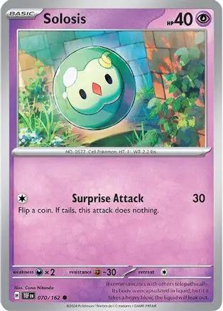 Solosis 070/162 - SV05 Temporal Forces Reverse Holofoil