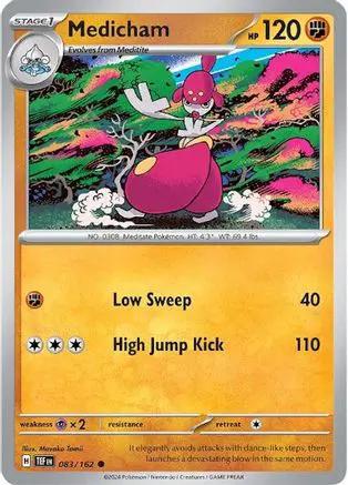 Medicham 083/162 - SV05 Temporal Forces Reverse Holofoil