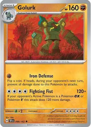 Golurk 088/162 - SV05 Temporal Forces Reverse Holofoil