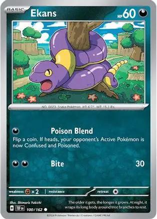 Ekans 100/162 - SV05 Temporal Forces Reverse Holofoil