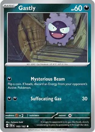 Gastly 102/162 - SV05 Temporal Forces Reverse Holofoil