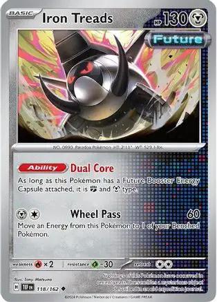Iron Treads 118/162 - SV05 Temporal Forces Reverse Holofoil