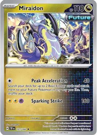 Miraidon 121/162 - SV05 Temporal Forces Reverse Holofoil
