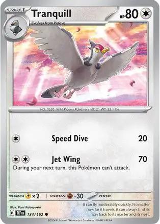 Tranquill 134/162 - SV05 Temporal Forces Reverse Holofoil