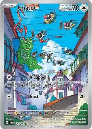 Chatot 181/162 - SV05 Temporal Forces Holofoil