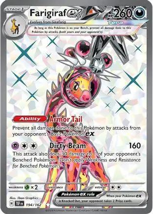 Farigiraf ex 194/162 - SV05 Temporal Forces Holofoil