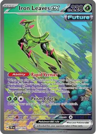 Iron Leaves ex 203/162 - SV05 Temporal Forces Holofoil