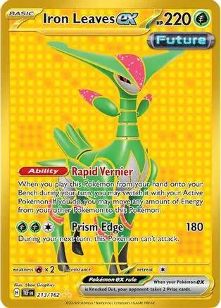 Iron Leaves ex 213/162 - SV05 Temporal Forces Holofoil