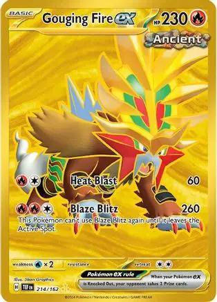 Gouging Fire ex 214/162 - SV05 Temporal Forces Holofoil