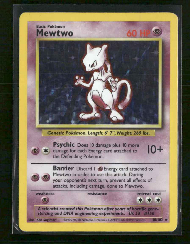 Base Set Mewtwo #010/102