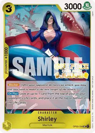 Shirley (Judge Pack Vol. 3) (OP03-104) - One Piece Promotion Cards Foil