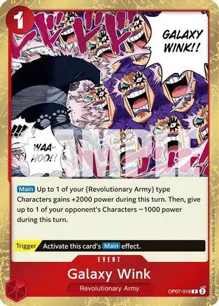 Galaxy Wink (OP07-016) - 500 Years in the Future Foil