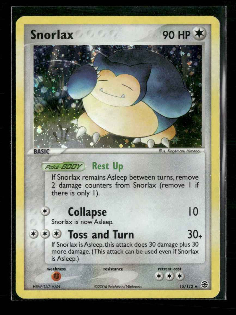 FireRed & LeafGreen Snorlax #15/112