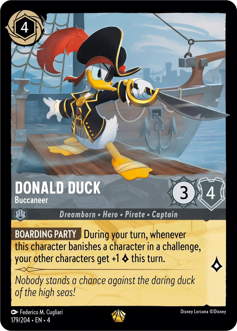 Donald Duck - Buccaneer (179/204) - Ursulas Return Cold Foil