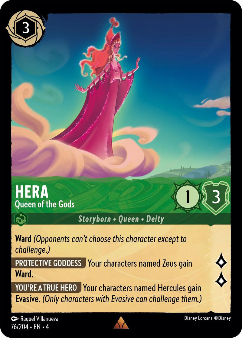 Hera - Queen of the Gods (76/204) - Ursulas Return Cold Foil