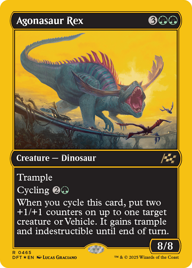 Agonasaur Rex (DFT-465) - Aetherdrift Foil