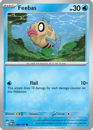 Feebas 049/167 - SV06 Twilight Masquerade Reverse Holofoil