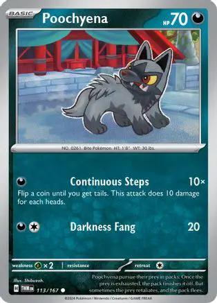 Poochyena 113/167 - SV06 Twilight Masquerade