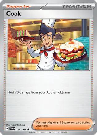 Cook 147/167 - SV06 Twilight Masquerade Reverse Holofoil