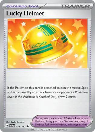 Lucky Helmet 158/167 - SV06 Twilight Masquerade Reverse Holofoil