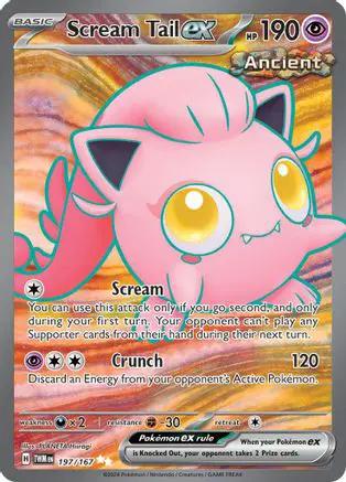 Scream Tail ex 197/167 - SV06 Twilight Masquerade Holofoil