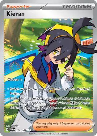 Kieran 206/167 - SV06 Twilight Masquerade Holofoil