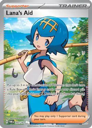 Lana's Aid 207/167 - SV06 Twilight Masquerade Holofoil