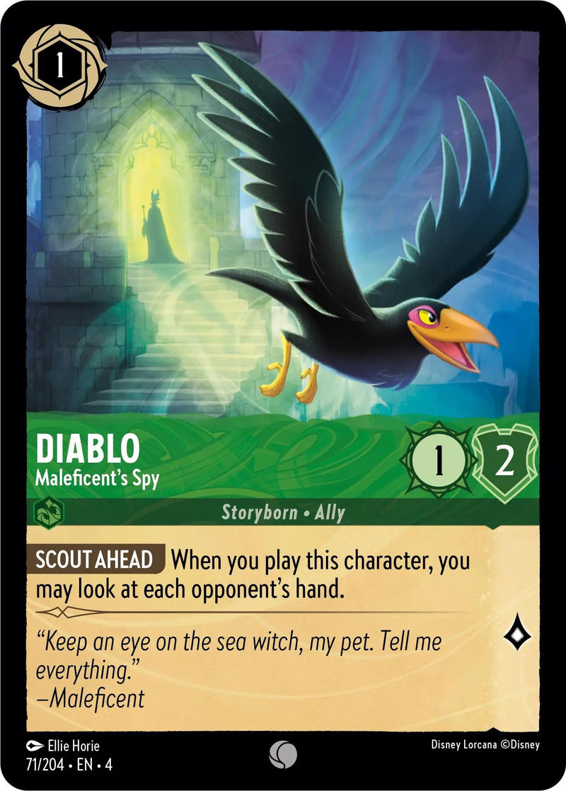 Diablo - Maleficent's Spy (71/204) - Ursulas Return Cold Foil