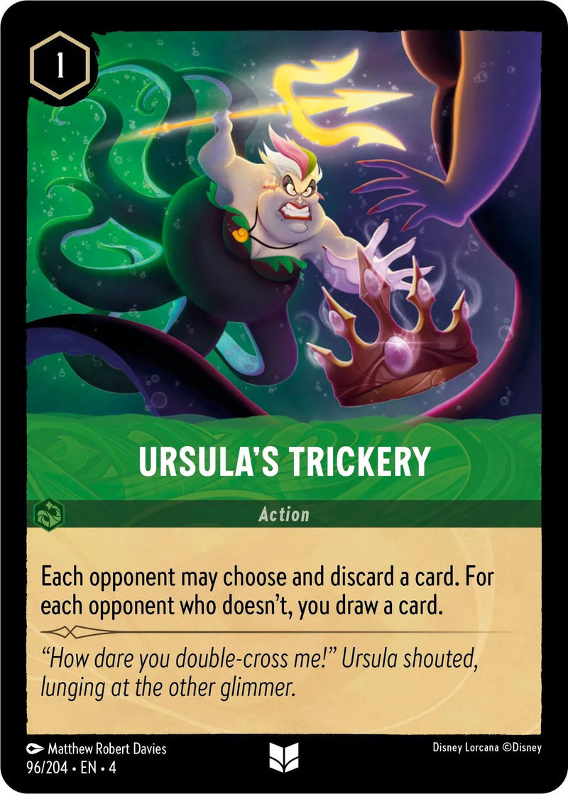 Ursula's Trickery (96/204) - Ursulas Return Cold Foil